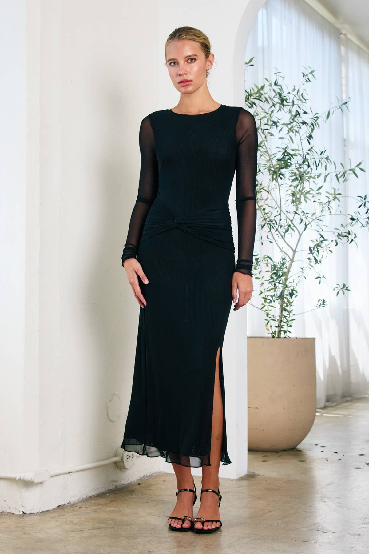 Night Out Mesh Dress L Night Out Mesh Dress L