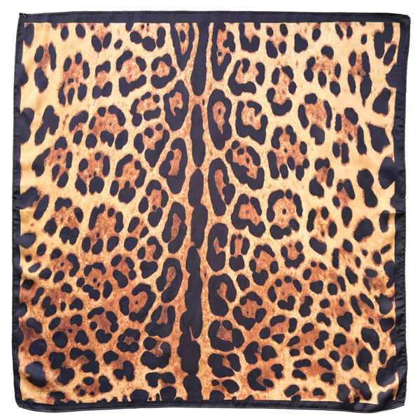 LEOPARD PRINT SQUARE SCARF, WLQS 148: CAM - Lulu Bella Boutique