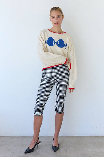 Kissing Fish Sweater