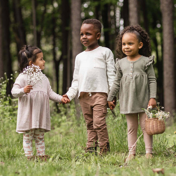 Budding Beauty Toddler Tunic Set: Tranquility