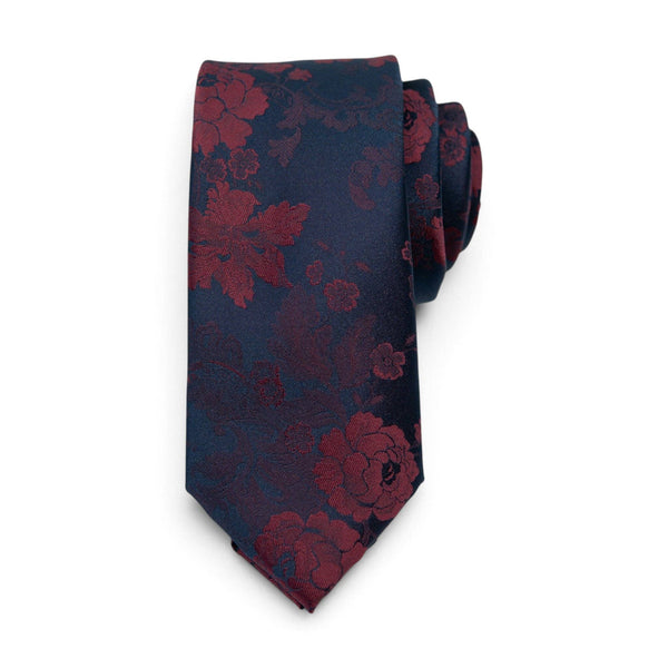 Merlot - Men's Tie: Mens Modern - 2.5" wide x 58" long