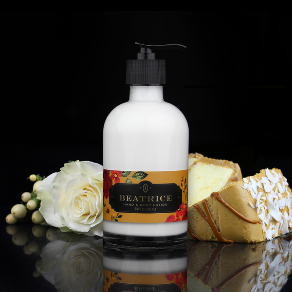 Beatrice Lotion • Coconut Caramel Rose - Lulu Bella Boutique