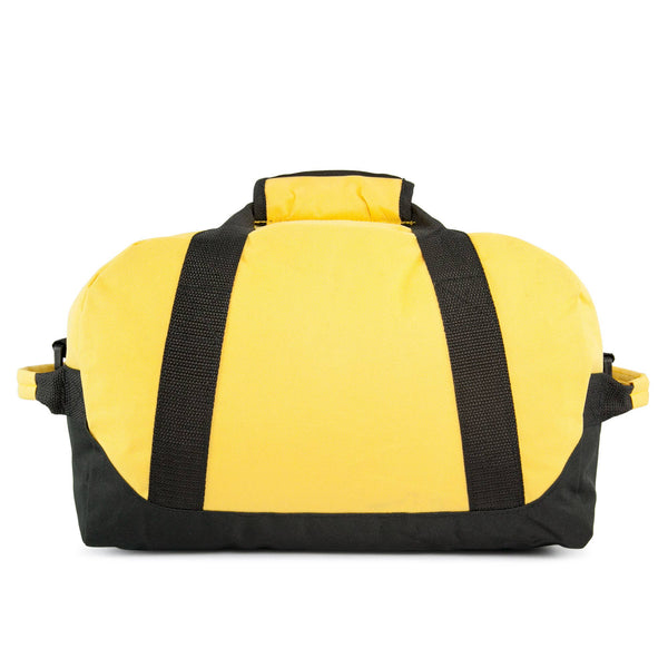 DALIX 14" Small Duffle Bag Two Toned Gym Travel Bag: Red - Lulu Bella Boutique