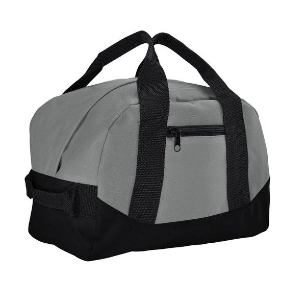 12" Mini Two Tone Duffle Bag: Royal Blue - Lulu Bella Boutique