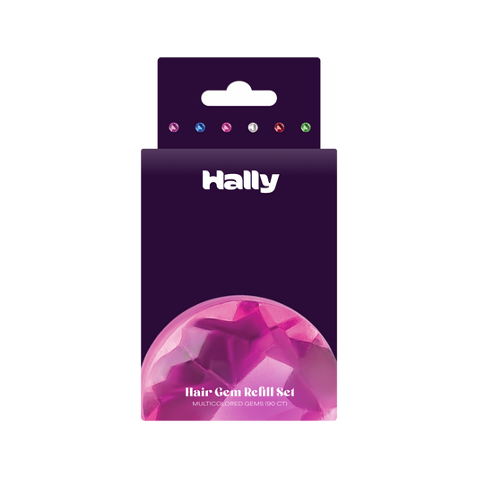 Hally Gem Pen Multi-Colored Refill (90 Count): Glittery - Lulu Bella Boutique