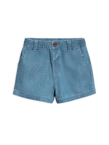 Organic Baby & Kids Luke Chambray Shorts: 4T