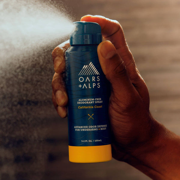 Men's Aluminum Free Spray Deodorant, California Coast - Lulu Bella Boutique