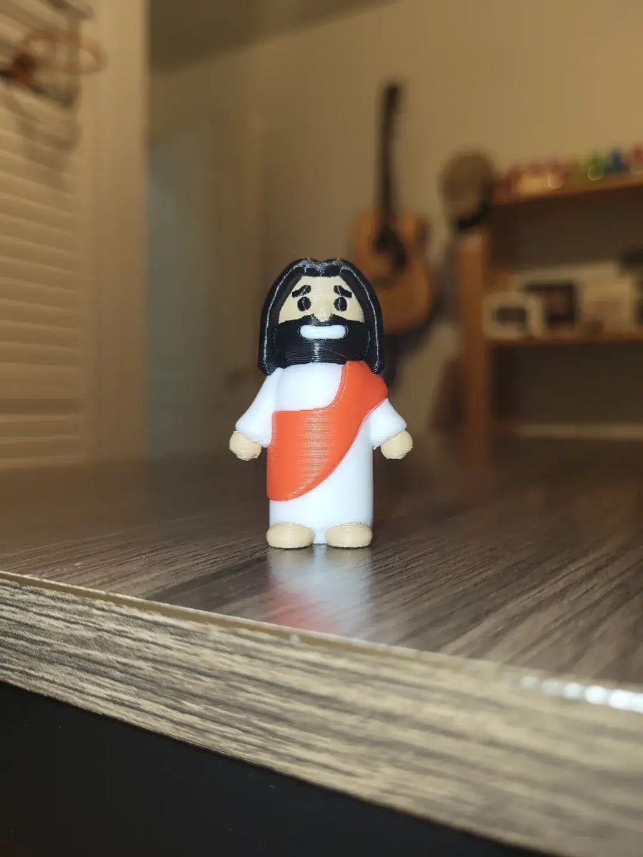 Tiny Baby Jesus 3D Printed Fidget Toy and Keychain: Baby | Lulu Bella ...