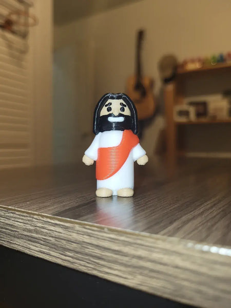 Tiny Baby Jesus 3D Printed Fidget Toy and Keychain: Baby - Lulu Bella Boutique