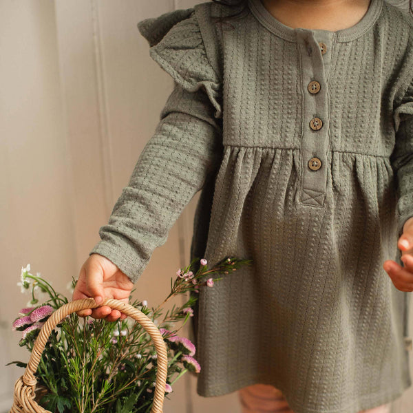 Budding Beauty Toddler Tunic Set: Tranquility