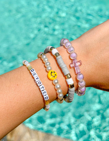 Embrace Beaded Bracelet: Small - Lulu Bella Boutique