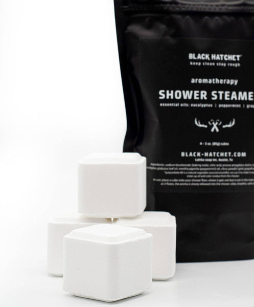 Christmas 🎅 Black Hatchet Shower Steamers ⚫ Gift for Men