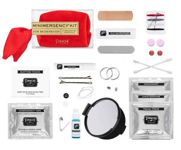 Velvet Minimergency Kit for Bridesmaids: Blush - Lulu Bella Boutique