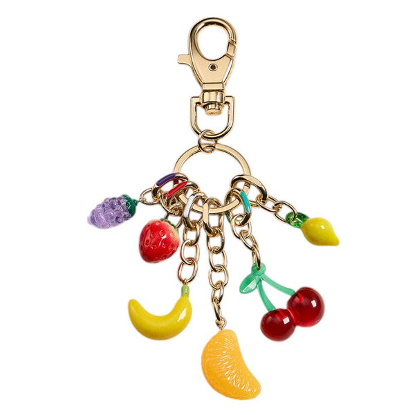 Fruit Charm Embellished Keychain / Bag Charm - Lulu Bella Boutique