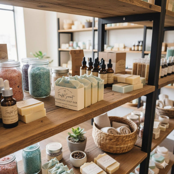 Frosted Summit Handmade Soap Bar Fresh Pine Scent SEASONAL