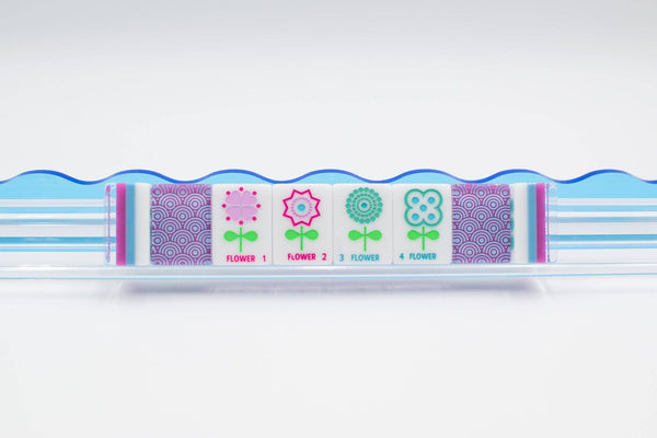 Crystal Confetti Purple | Mahjong with a Sprinkle of Color