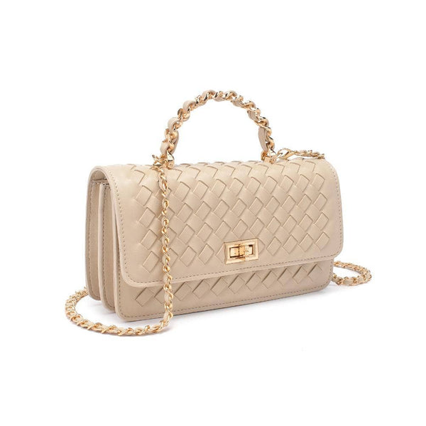 Lulu Woven Crossbody: Natural - Lulu Bella Boutique