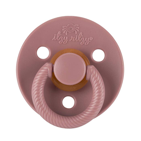 Itzy Soother™ Natural Rubber Paci Sets: Glow 0-6 M