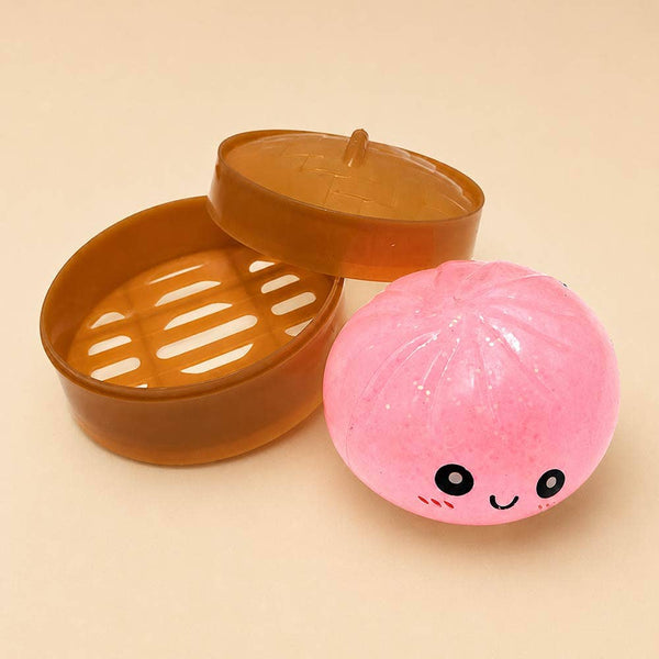 Steamed Bao Bun Dumpling Squeeze Squishy Stress Relief Toy