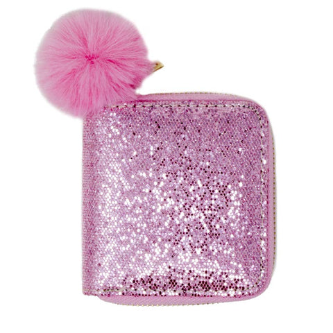 Glitter Wallet - Pink