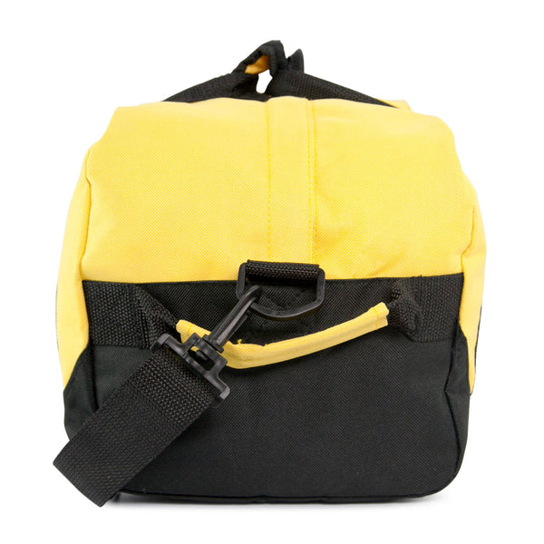 DALIX 14" Small Duffle Bag Two Toned Gym Travel Bag: Red - Lulu Bella Boutique