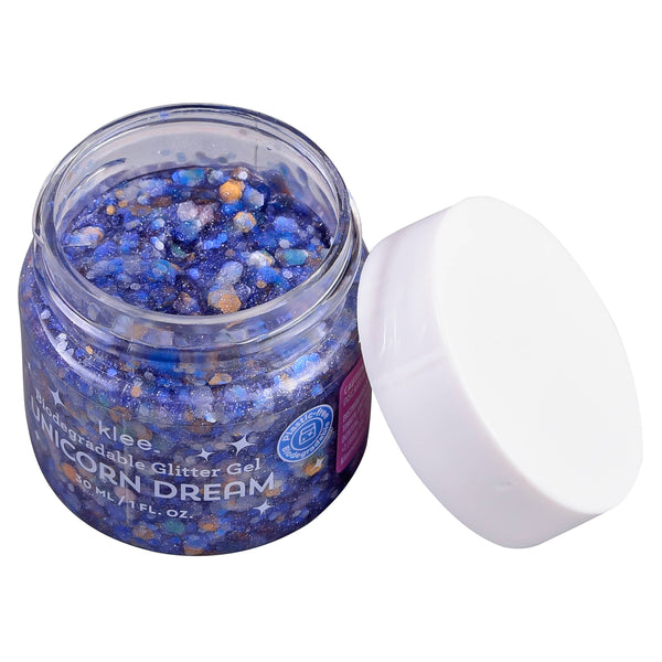 Unicorn Dream - Klee Biodegradable Glitter Gel,  1 oz: Mermaid Tales