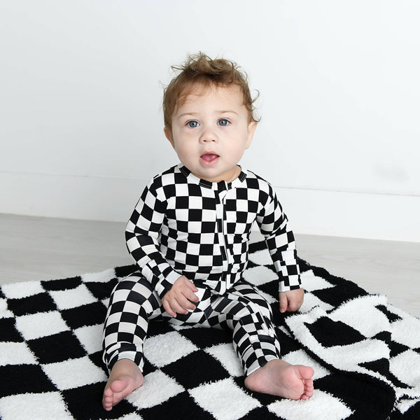 Bamboo Baby Pajama Sleepies Little Baby Zip Axel: 12-18m