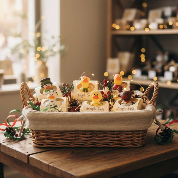 Jingle Suds Holiday Handmade Soap Bar for Kids SEASONAL