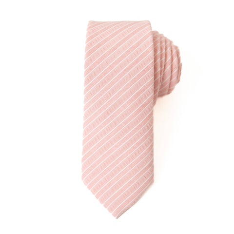 Coral Men's Tie: Mens Modern - 2.5" wide x 58" long - Lulu Bella Boutique