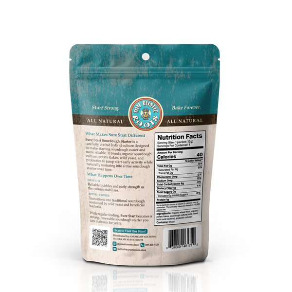 Sure Start Fail-Proof Sourdough Starter Culture (regular) - Lulu Bella Boutique