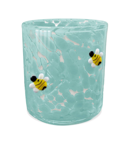 Bee's Knees 12oz Blue Bees Confetti Candle - Lulu Bella Boutique