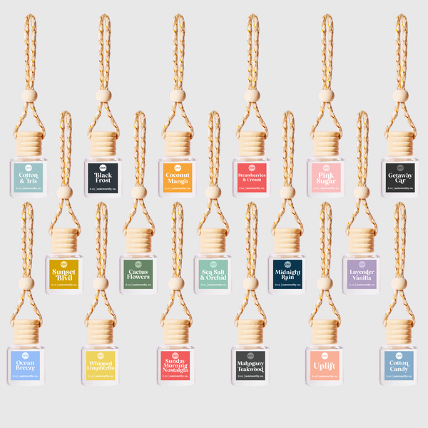 Car Diffusers | 25 Scents: Individual Mylar Bag / Champagne Toast