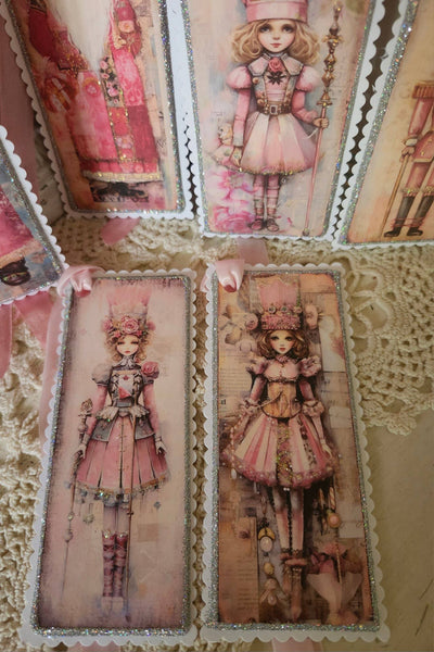 Christmas Santa n Nutcracker Gift Tag Set 7 - Lulu Bella Boutique