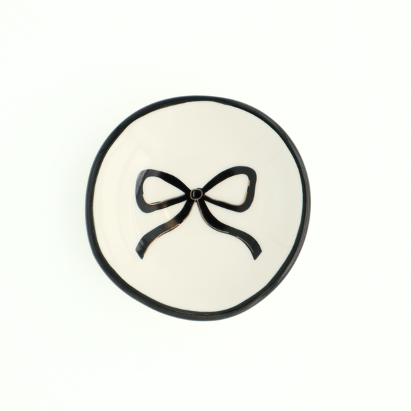 Black Bow - Ring Dish - Lulu Bella Boutique