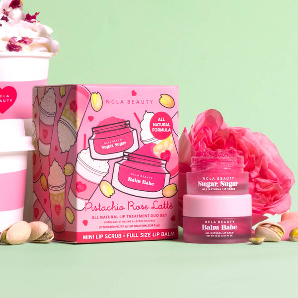 Pistachio Rose Latte Valentine's Day Lip Care Set - Lulu Bella Boutique