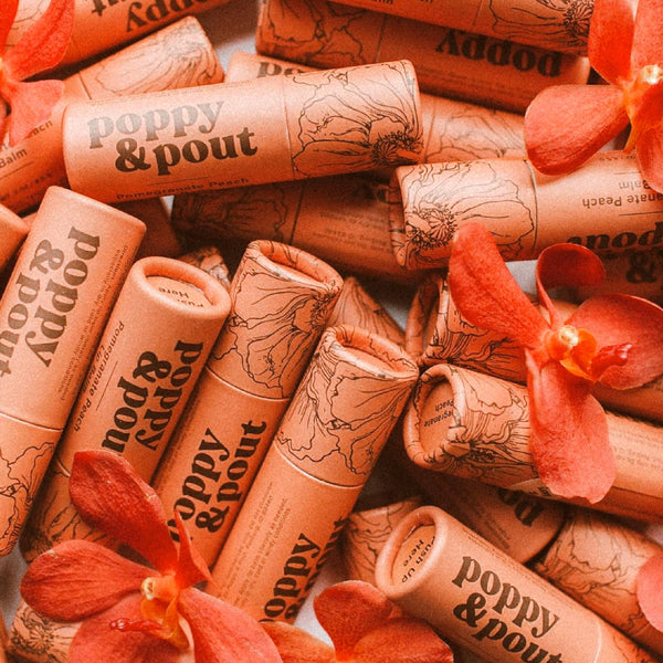 Lip Balm, Pomegranate Peach - Lulu Bella Boutique