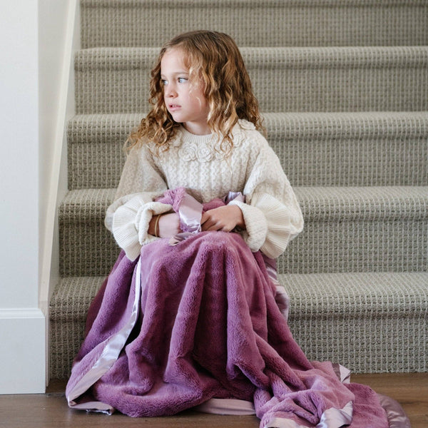 SATIN BORDER TODDLER BLANKETS: Camo