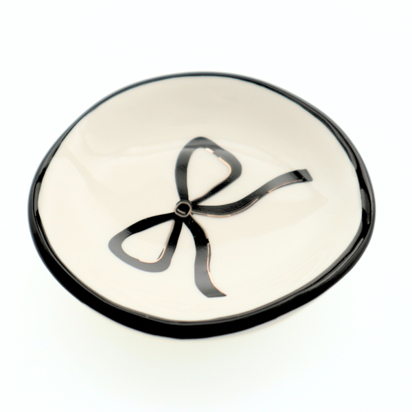 Black Bow - Ring Dish - Lulu Bella Boutique
