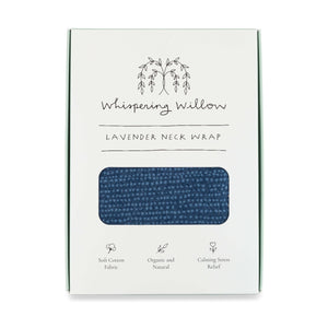 Neck Wrap, Lavender - Deep Blue - Boxed