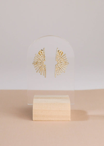 Celestial - Sunburst - Gold Earrings