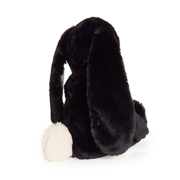 Little 12" Floppy Nibble Bunny – Black - Lulu Bella Boutique