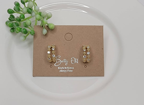 Double Diamond Hoops