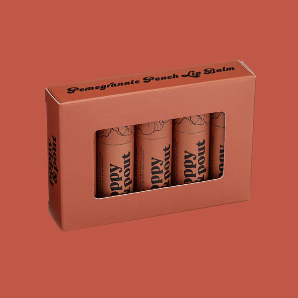 Lip Balm, Pomegranate Peach - Lulu Bella Boutique