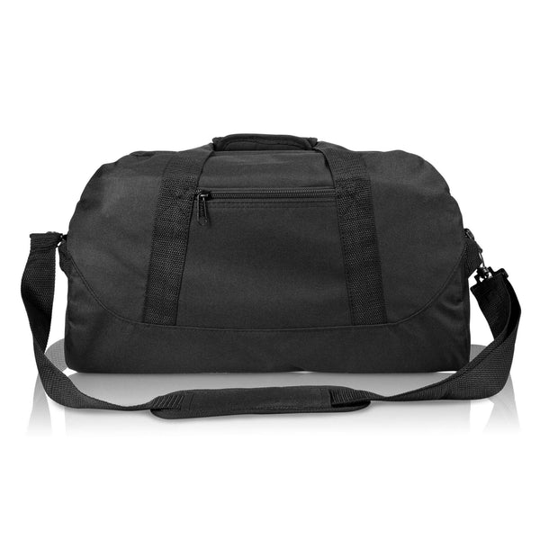 DALIX 18" Two Tone Duffle Bag: Pink - Lulu Bella Boutique