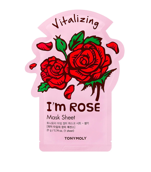 Summer themed Sheet Masks: Rose - Lulu Bella Boutique