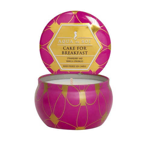 Cake For Breakfast 4oz Aqua De SOi Candle Tin - Lulu Bella Boutique