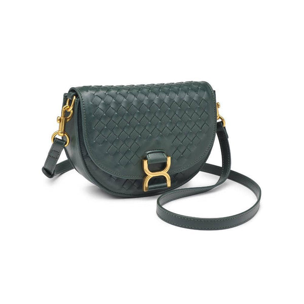 Alise Woven Crossbody: Oatmilk - Lulu Bella Boutique