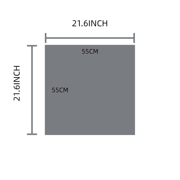 Maillard style French polka dots red square scarf Bandana - Lulu Bella Boutique