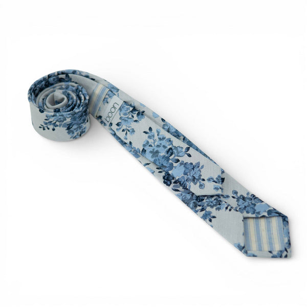 Cape Cod Floral - Men's Tie: Mens Modern - 2.5" wide x 58" long