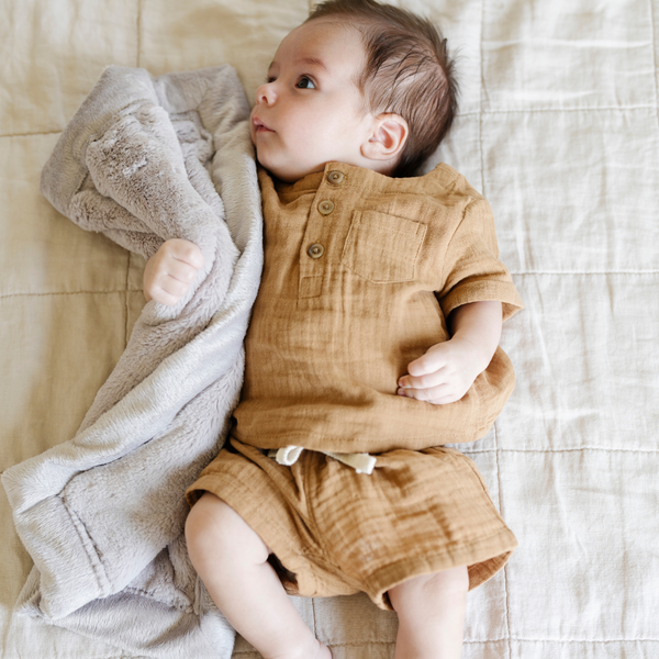 LUSH MINI BLANKETS: Buttermilk
